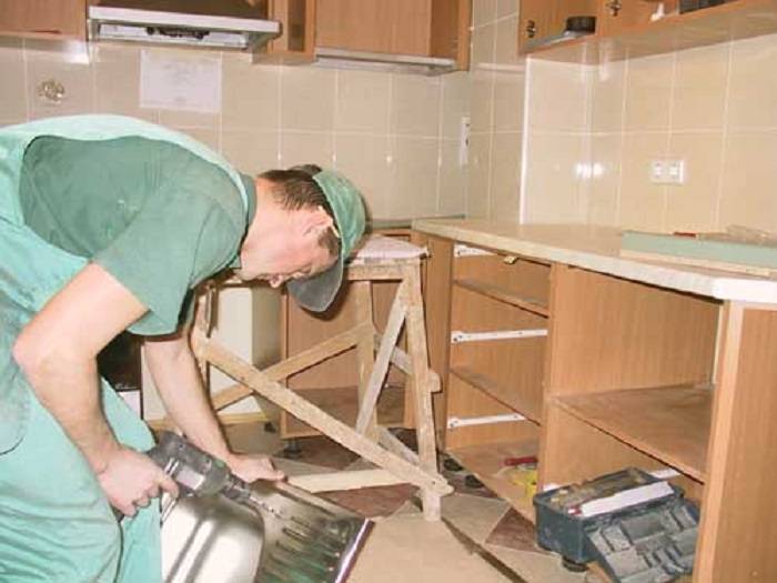 Реставрация старой кухонной мебели своими руками (фото)