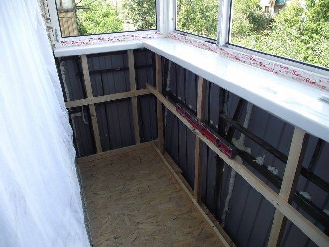 Утепление стен балкона или лоджии своими руками – пошаговые инструкции с фото и описанием