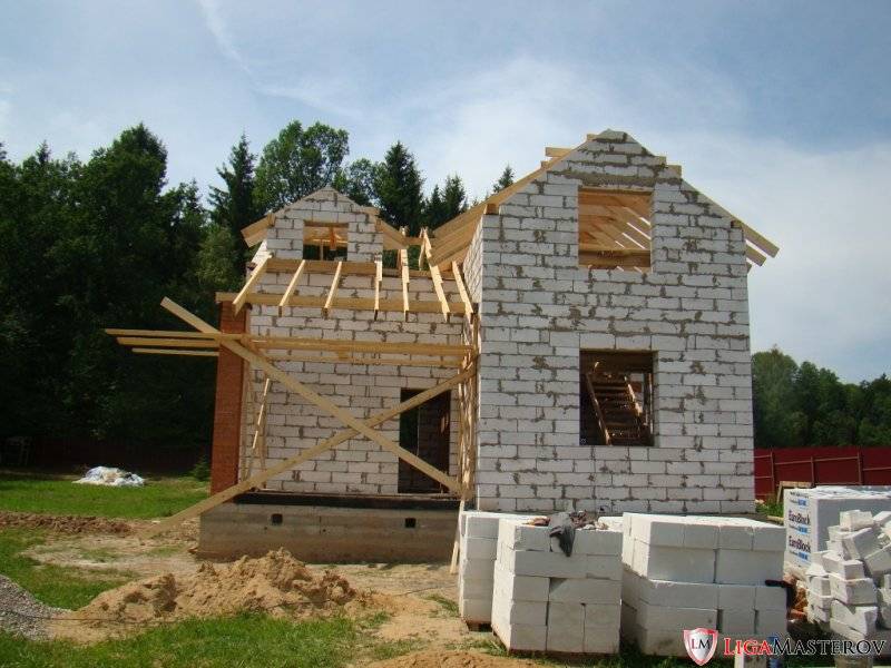 Строительство домов из пеноблоков: что почем и как сэкономить на работах