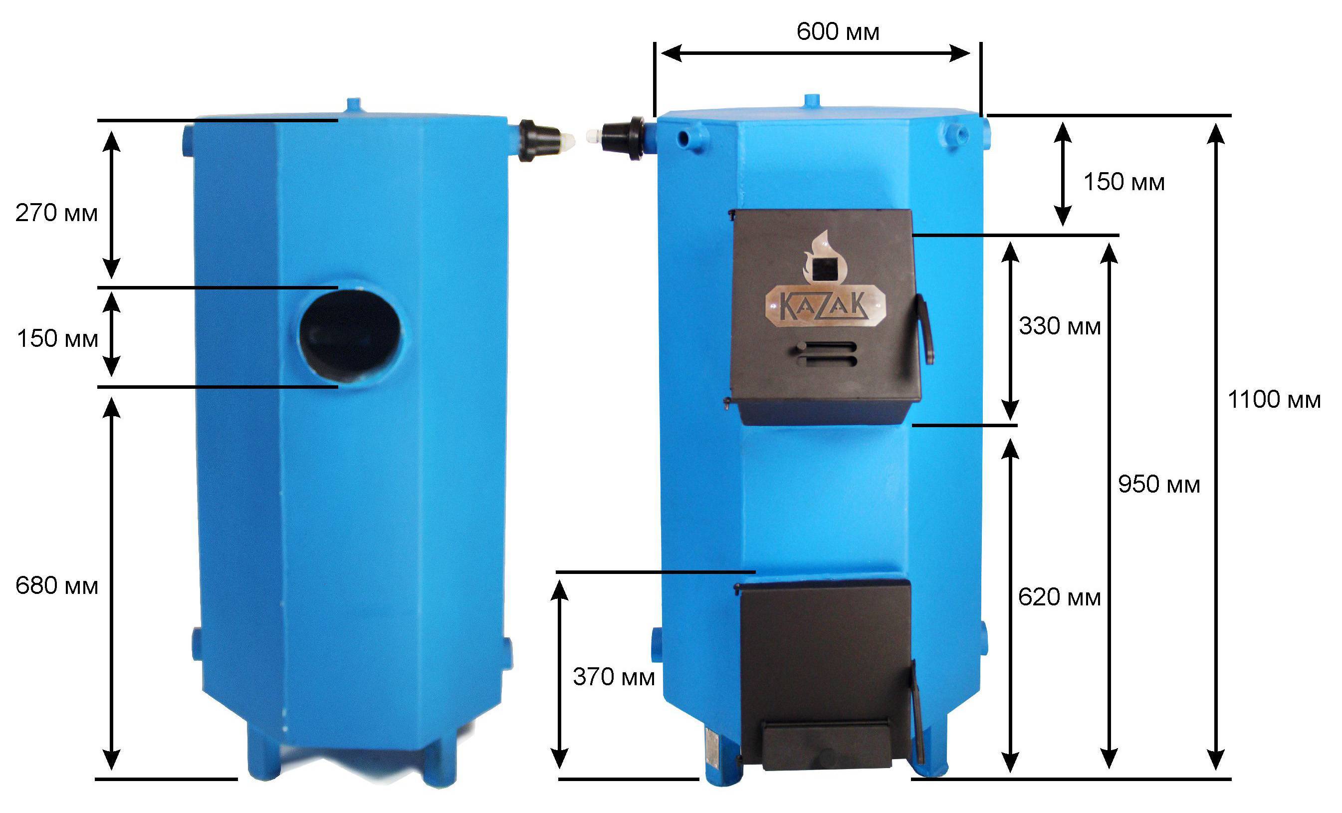 Котёл казак для 100кв