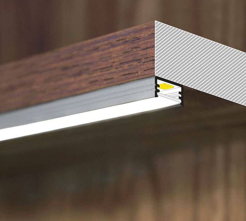 Интересное о led » как крепить алюминиевый профиль для светодиодной ленты
