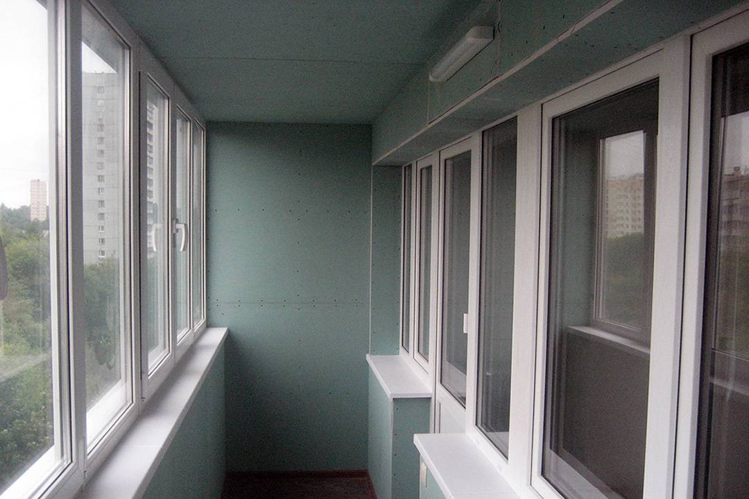 Отделка балкона гипсокартоном: пошаговая инструкция