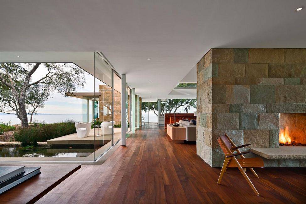 Дома из бетона и стекла: особенности, стеклянные веранды и примеры