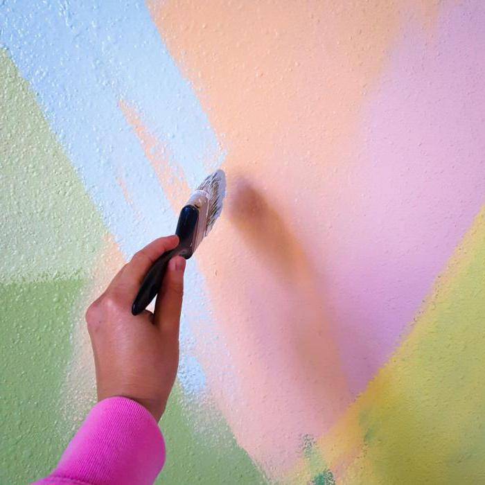 Водоэмульсионная краска для потолка