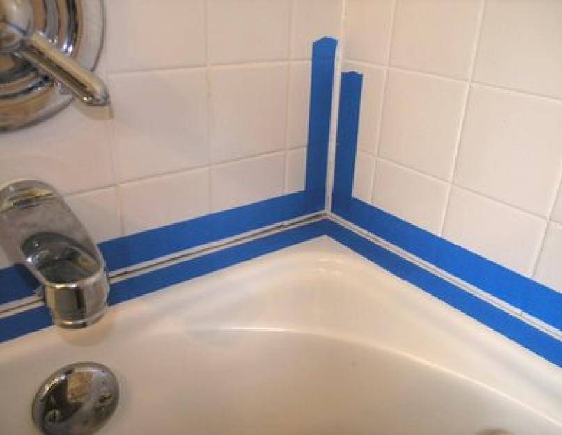 Герметизация ванны со стеной — заделываем зазор