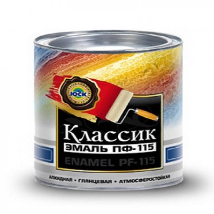 Технические характеристики эмалевой краски пф-115