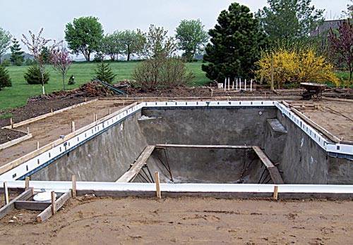 Строительство бетонных бассейнов под ключ компанией «alphapool»