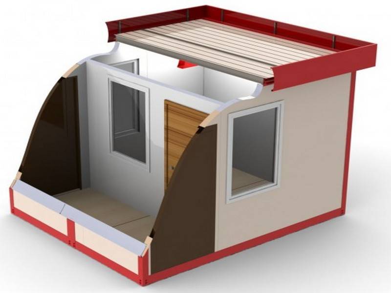 Строительство дома из сэндвич панелей своими руками: пошаговая инструкция +видео