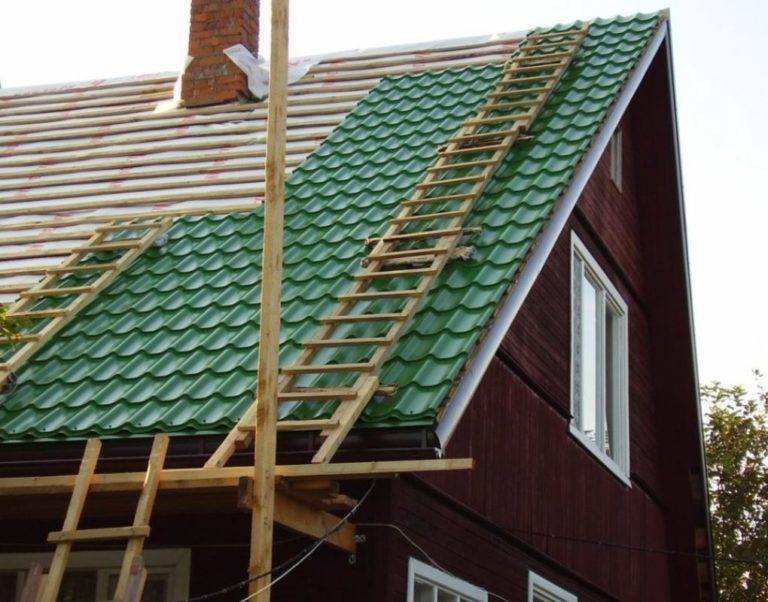 Ремонт крыши дома своими руками