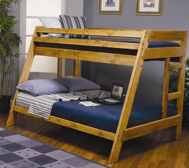 Как сделать двухъярусную кровать своими руками. пошаговый процесс изготовления простой двухъярусной кровати из дерева. подробные чертежи.