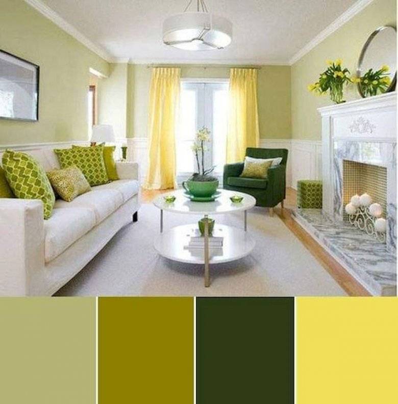 Фисташковый цвет в интерьере и его сочетание с другими цветами в различных помещениях