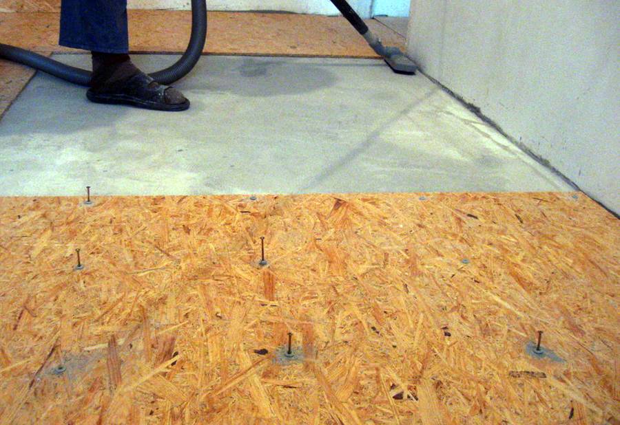 Осб на деревянный пол: подготовка и монтаж покрытия