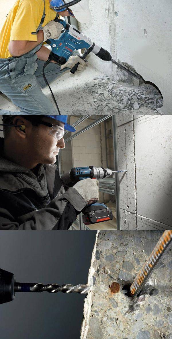 Способы просверлить дрелью бетонную стену