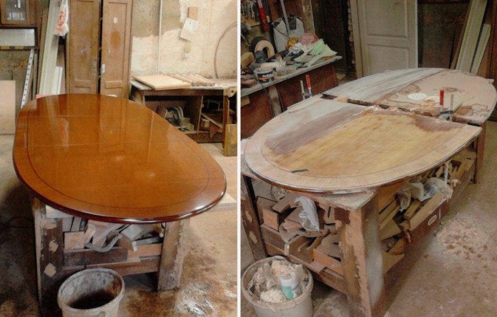 Как отреставрировать ваш старый стол своими руками