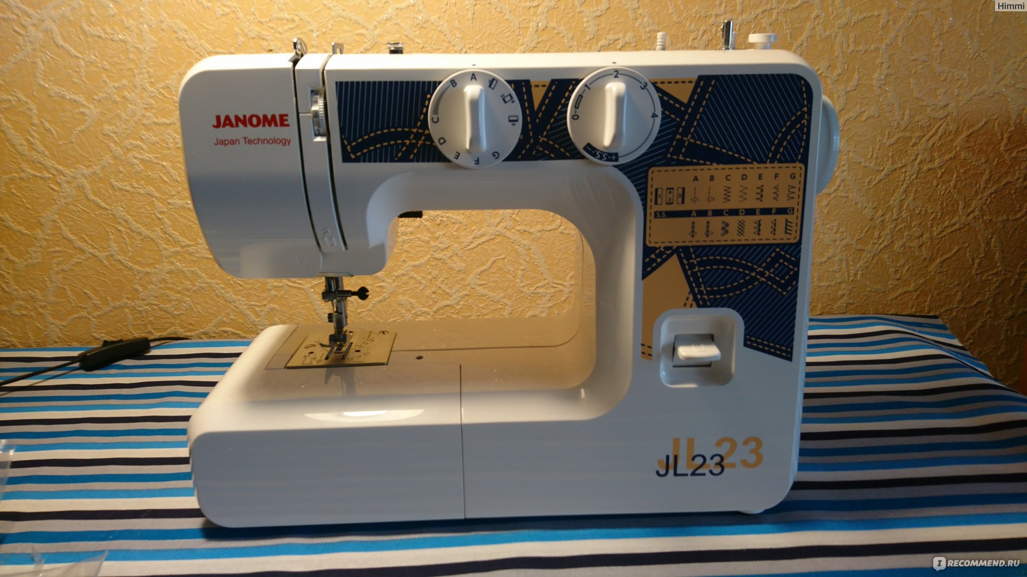 Как выбрать швейную машину janome