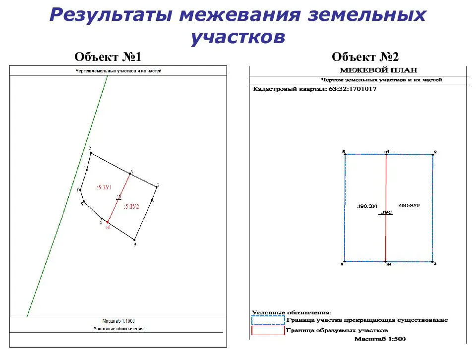 Межевой план дипломная работа