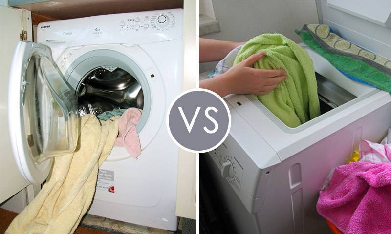 Какая стиральная машина лучше: с вертикальной или фронтальной загрузкой