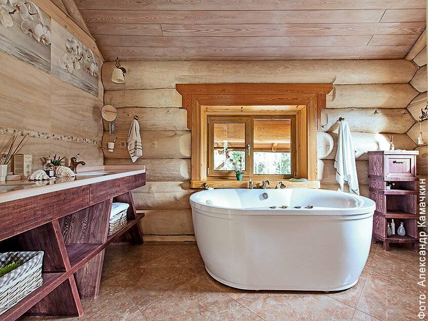 Какие материалы лучше всего подходят для отделки ванной на даче. санузел в частном доме