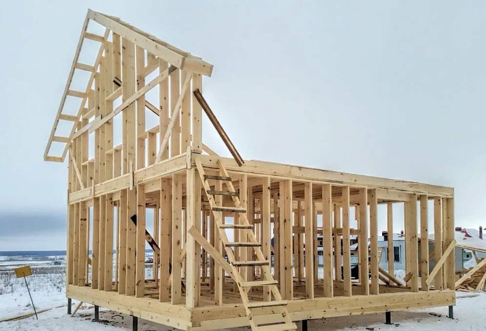 Строительство деревянного дома типа Терем