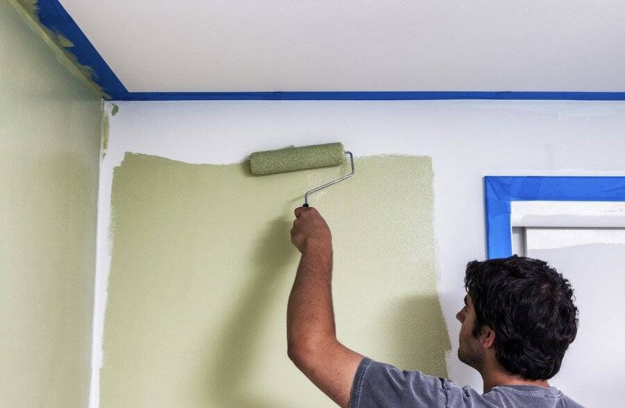 Покраска стен из гипсокартона своими руками - всё о гипсокартоне