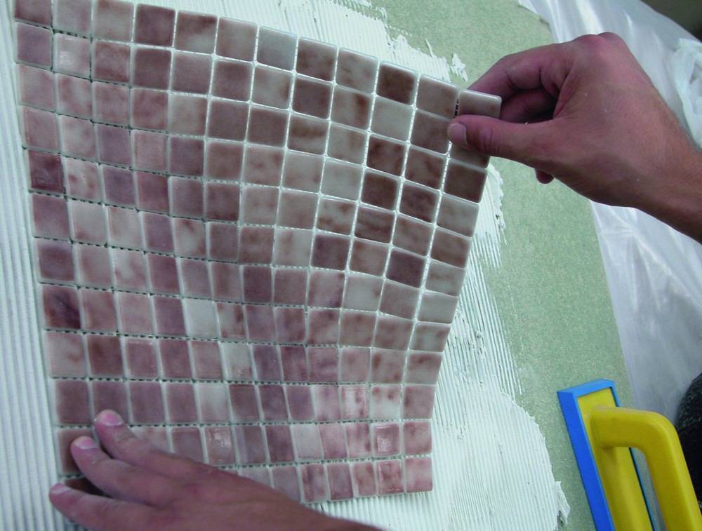 Укладка мозаичной плитки своими руками